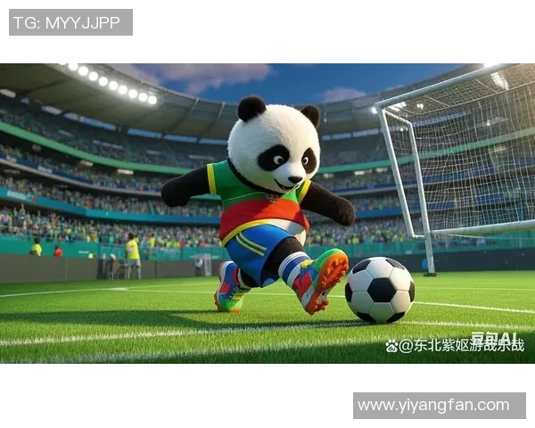 足球明星与可爱熊猫亲密互动的温馨瞬间分享